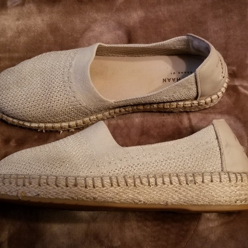 WORN ONCE...Cole Haan Cloudfeel Espadrille.  EUC